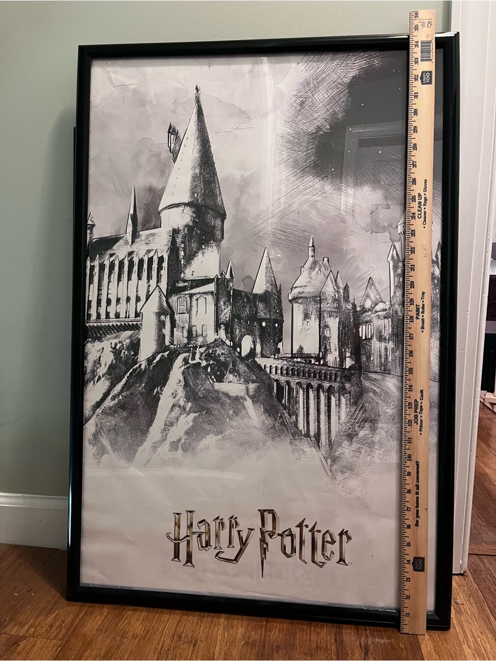 The Wizarding World: Harry Potter Illustrated Hogwarts Wall Poster Unframed